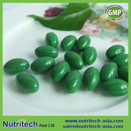 Spirulina Softgel capsule