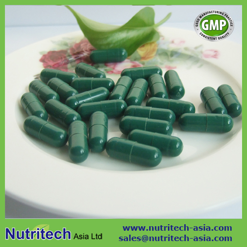 Natural Spirulina 500mg capsule