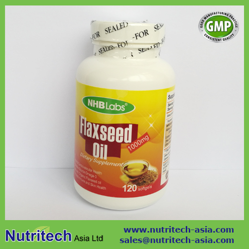 Flaxseed Oil Softgel