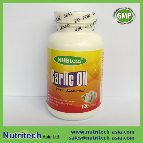 Garlic oil softgel Capsules