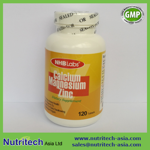 Calcium Magnesium Zinc Table